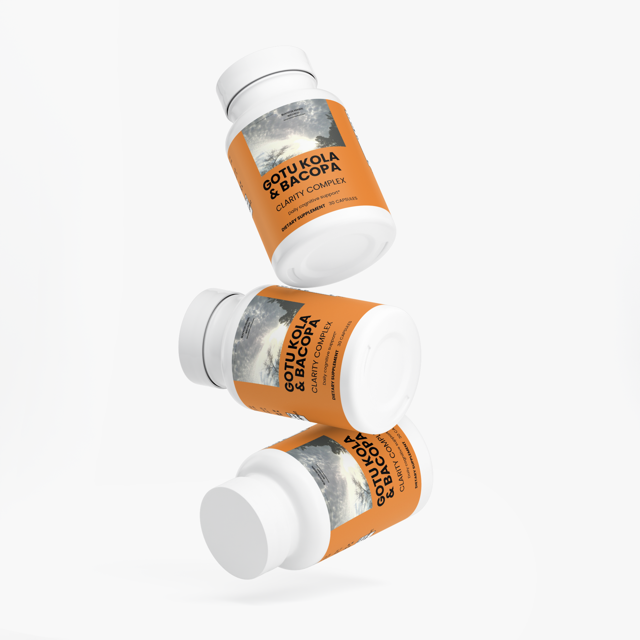 Gotu Kola & Bacopa Clarity Complex BLACKFOX HERBAL WELLNESS   blackfoxherbalwellness.com